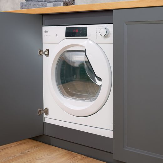 Hoover_BATD H7A1TE-80_WH_001_053Hoover H-DRY 300 BATD H7A1TE-80 Integrated Wifi Connected 7Kg Heat Pump Tumble Dryer - White - Tumble dryer in room
